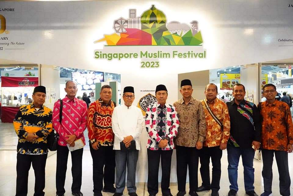 Gubernur Riau Hadiri Singapore Muslim Festival 2023, Pameran Makanan